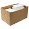 Amercareroyal 0443 Corrugated Carry Out Box With Handle Kraft 22x13x12 1/2, PK25 CHTB221312 - alternate 5
